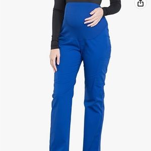 Cherokee maternity high waisted scrub pants, medium